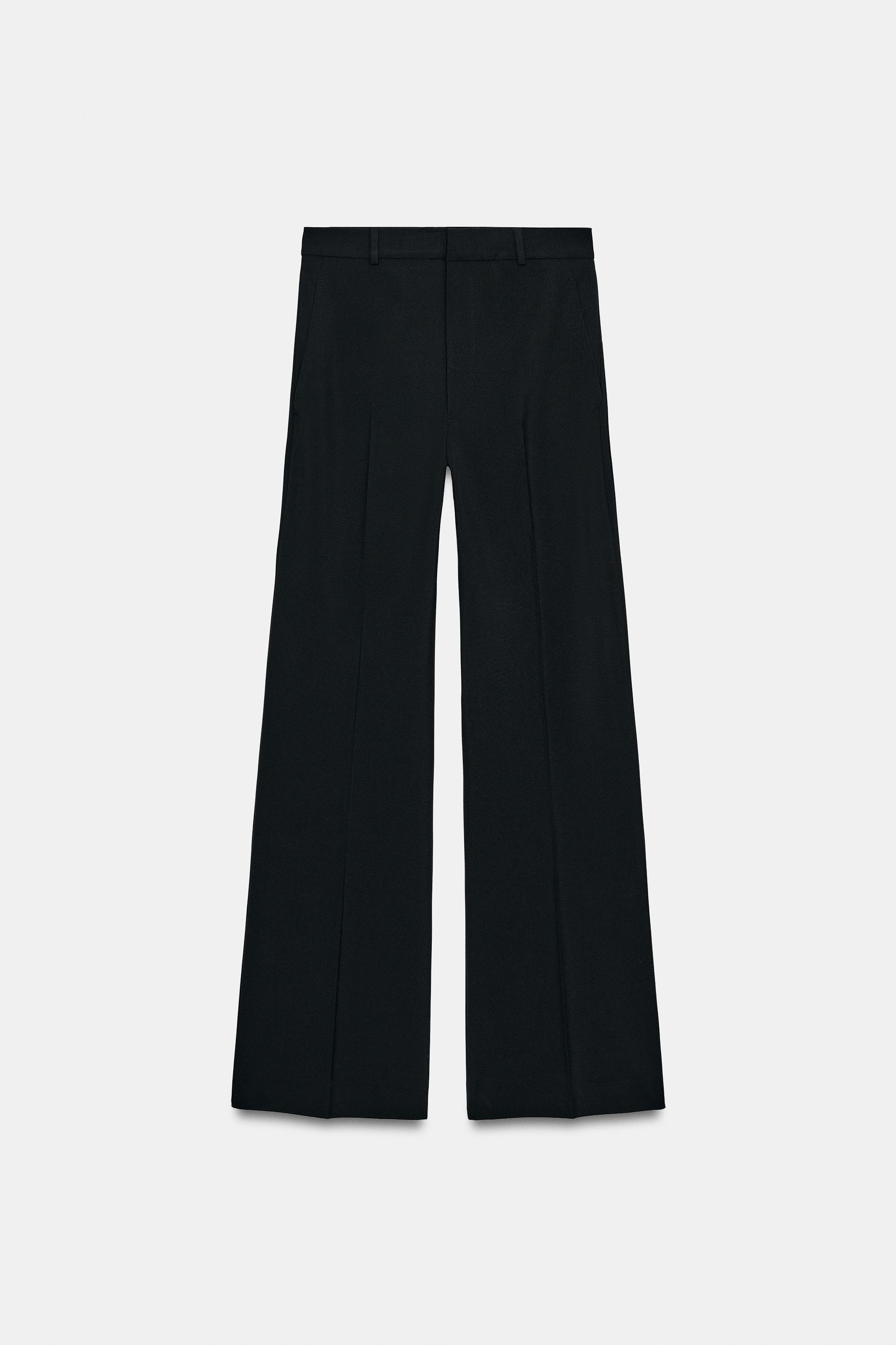 HIGH-WAISTED PINSTRIPE PANTS ZW COLLECTION